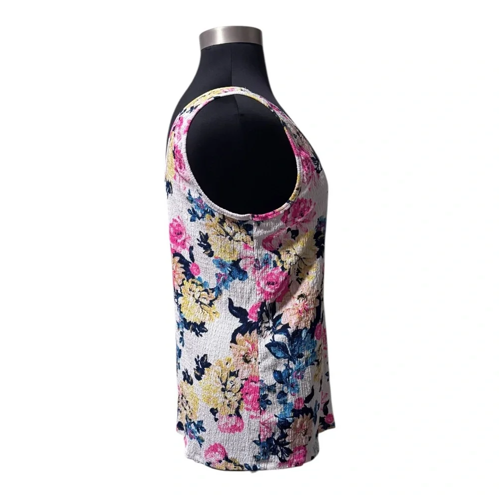 Torrid Double Scoop Knit Smock Tank Size 3X Floral - Picture 4 of 10